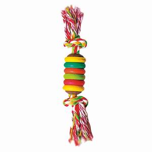 Excellent value, strong tug toy. Ideal for you and your four-legged friend to play a rewarding game of tug (also great for two dogs to play together). 