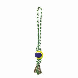Excellent value, strong tug toy. Ideal for you and your four-legged friend to play a rewarding game of tug (also great for two dogs to play together). 