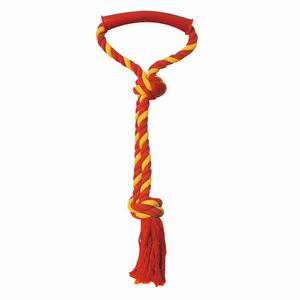 Excellent value, strong tug toy. Ideal for you and your four-legged friend to play a rewarding game of tug (also great for two dogs to play together). 