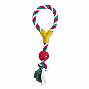 Excellent value, strong tug toy. Ideal for you and your four-legged friend to play a rewarding game of tug (also great for two dogs to play together). 