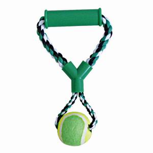 Excellent value, strong tug toy. Ideal for you and your four-legged friend to play a rewarding game of tug (also great for two dogs to play together). 