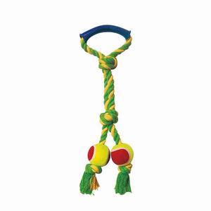 Excellent value, strong tug toy. Ideal for you and your four-legged friend to play a rewarding game of tug (also great for two dogs to play together). 