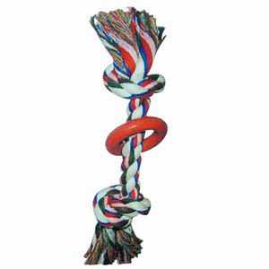 Excellent value, strong tug toy. Ideal for you and your four-legged friend to play a rewarding game of tug (also great for two dogs to play together). 