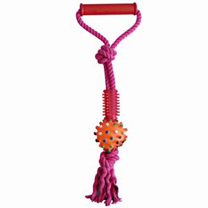 Excellent value, strong tug toy. Ideal for you and your four-legged friend to play a rewarding game of tug (also great for two dogs to play together). 