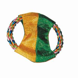 Excellent value, strong tug toy. Ideal for you and your four-legged friend to play a rewarding game of tug (also great for two dogs to play together). 