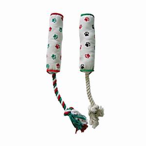 Excellent value, strong tug toy. Ideal for you and your four-legged friend to play a rewarding game of tug (also great for two dogs to play together). 