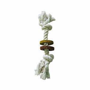 Excellent value, strong tug toy. Ideal for you and your four-legged friend to play a rewarding game of tug (also great for two dogs to play together). 