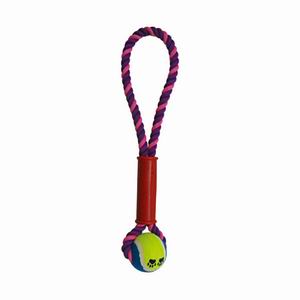 Excellent value, strong tug toy. Ideal for you and your four-legged friend to play a rewarding game of tug (also great for two dogs to play together). 