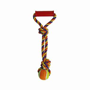 Excellent value, strong tug toy. Ideal for you and your four-legged friend to play a rewarding game of tug (also great for two dogs to play together). 