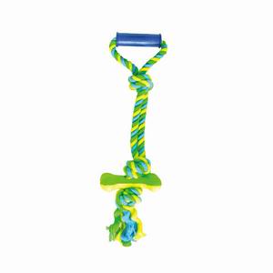 Excellent value, strong tug toy. Ideal for you and your four-legged friend to play a rewarding game of tug (also great for two dogs to play together). 
