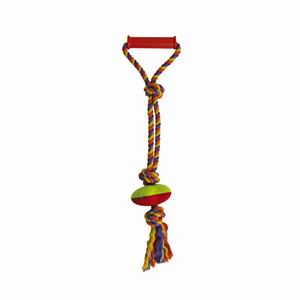 Excellent value, strong tug toy. Ideal for you and your four-legged friend to play a rewarding game of tug (also great for two dogs to play together). 