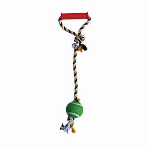 Excellent value, strong tug toy. Ideal for you and your four-legged friend to play a rewarding game of tug (also great for two dogs to play together). 