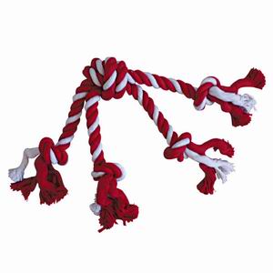Excellent value, strong tug toy. Ideal for you and your four-legged friend to play a rewarding game of tug (also great for two dogs to play together). 