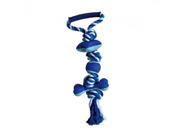 Excellent value, strong tug toy. Ideal for you and your four-legged friend to play a rewarding game of tug (also great for two dogs to play together). 